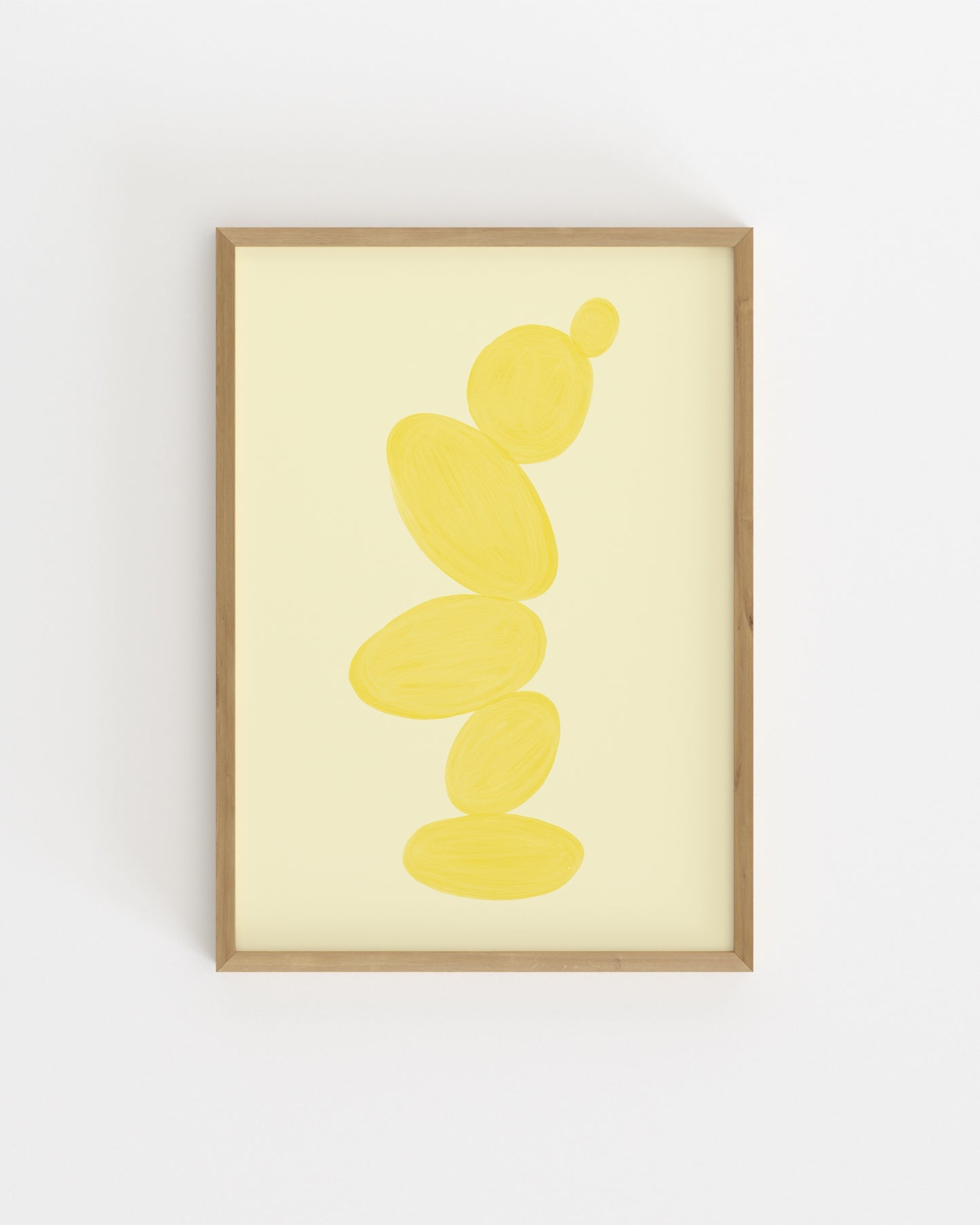 Yellow Abstract Printable Wall Art | Digital Download printable wall art by Paperhus