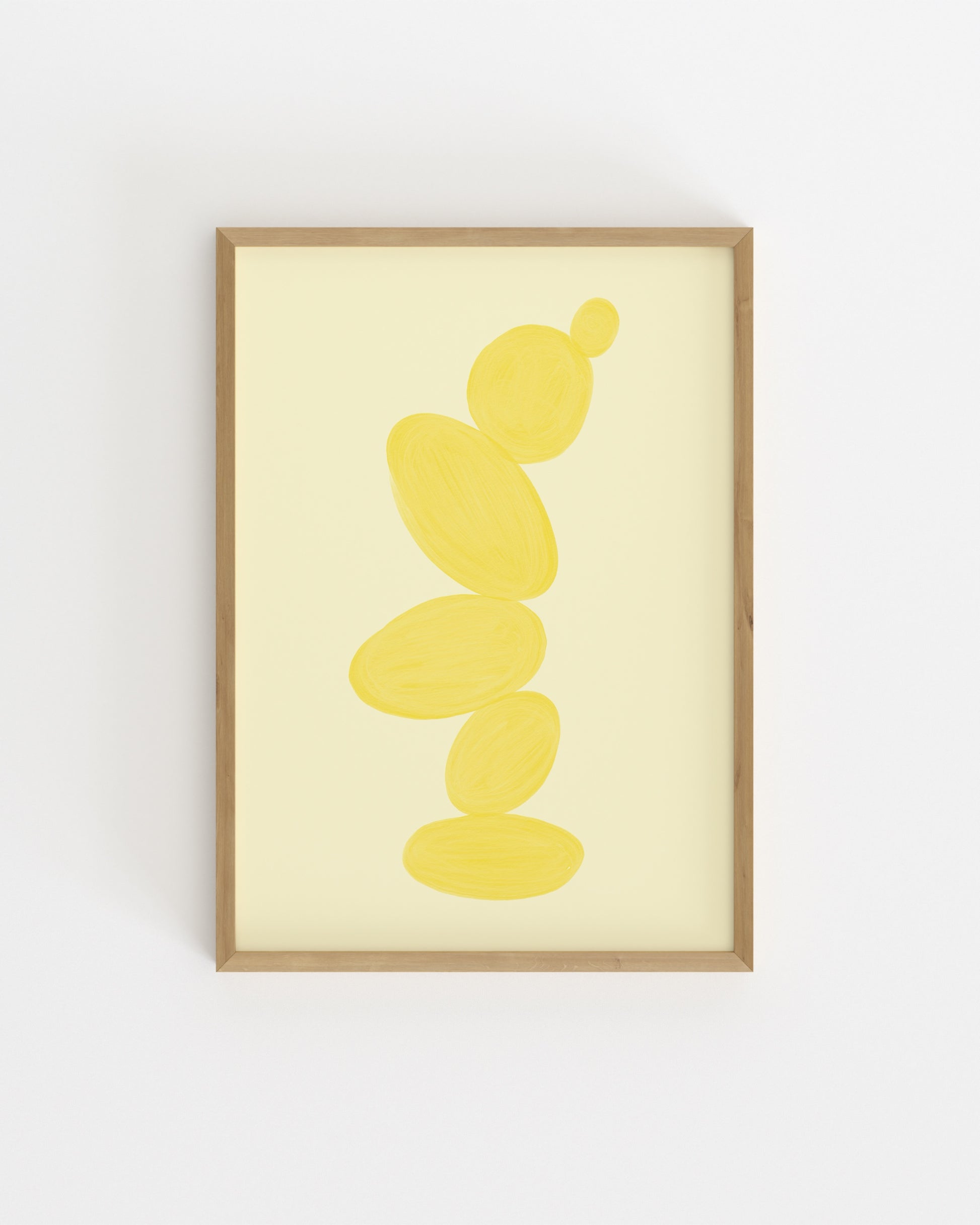 Yellow Abstract Printable Wall Art | Digital Download printable wall art by Paperhus