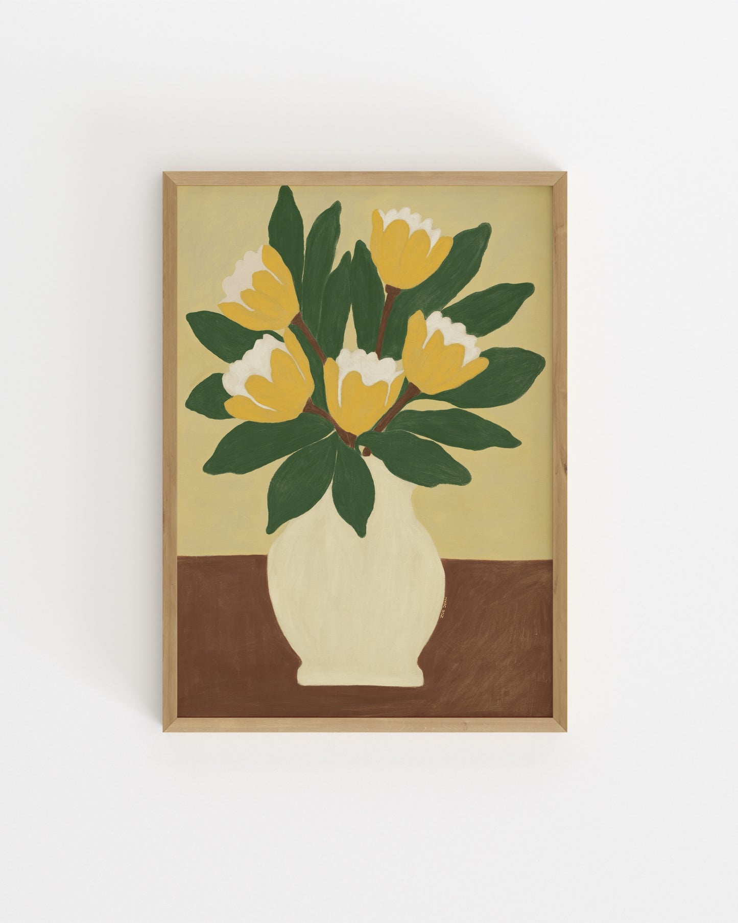 Yellow Tulips Printable Wall Art | Digital Download printable wall art by Paperhus