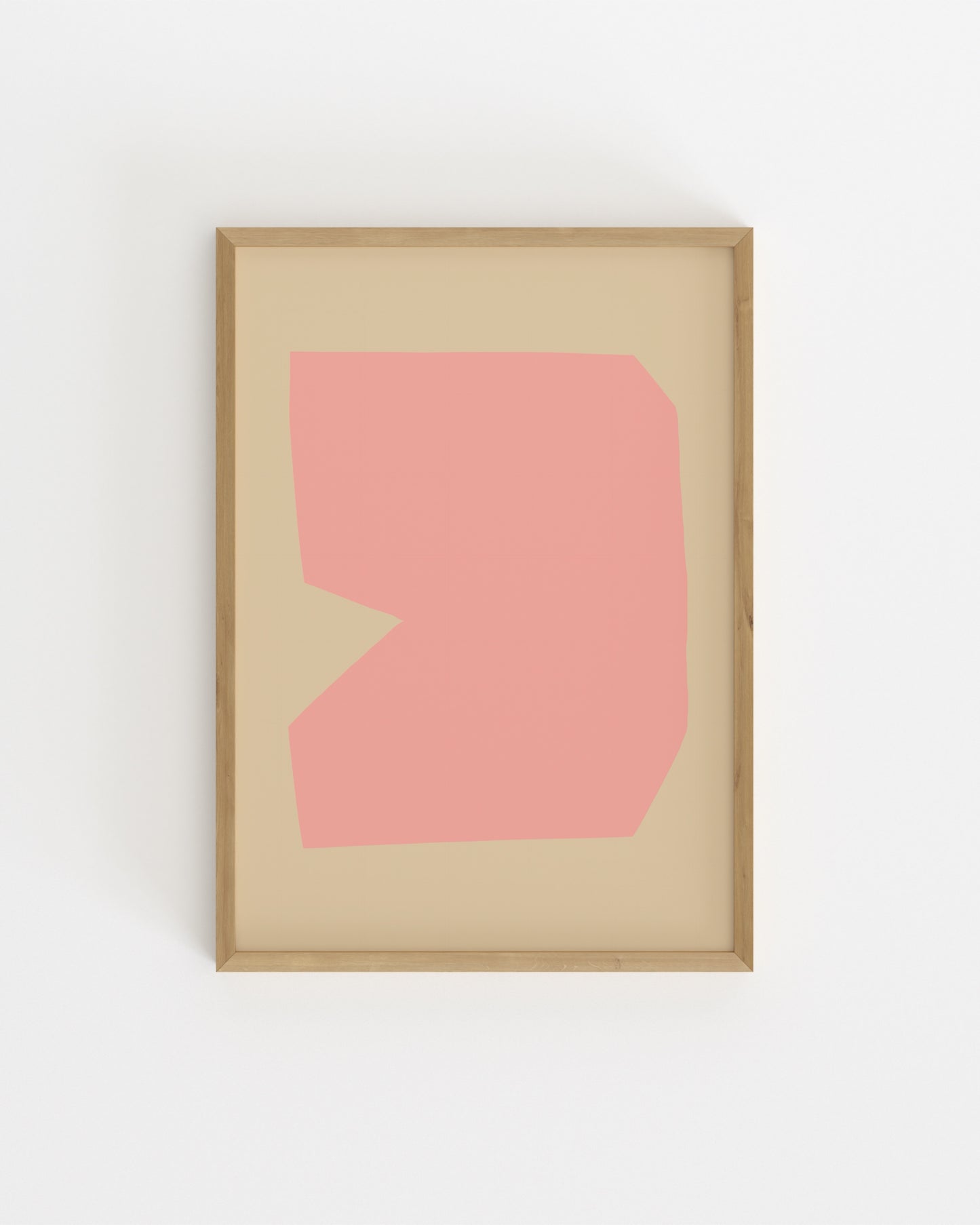 Pink Abstract Printable Wall Art | Digital Download printable wall art by Paperhus