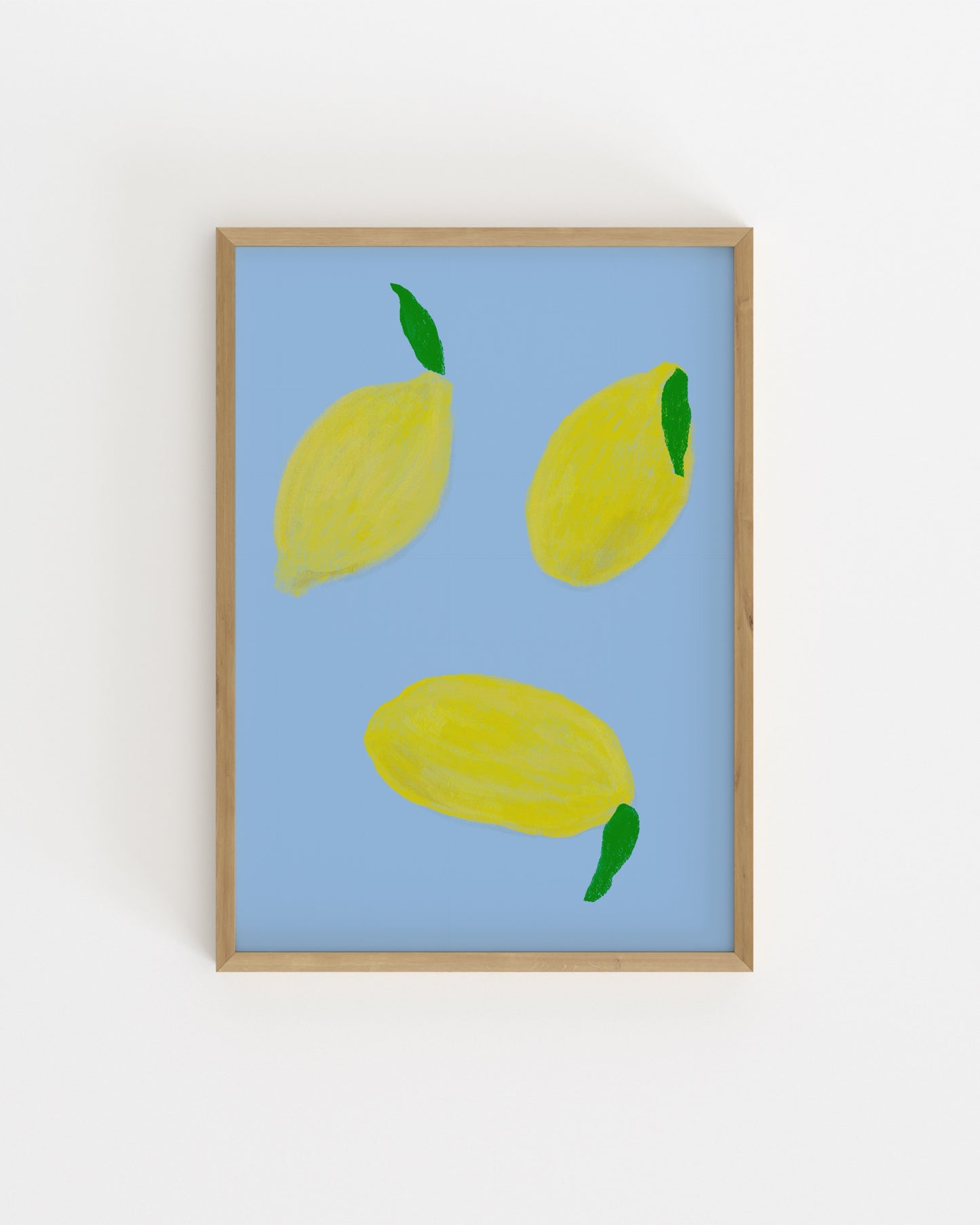 Lemon Illustration Printable Wall Art | Digital Download printable wall art by Paperhus