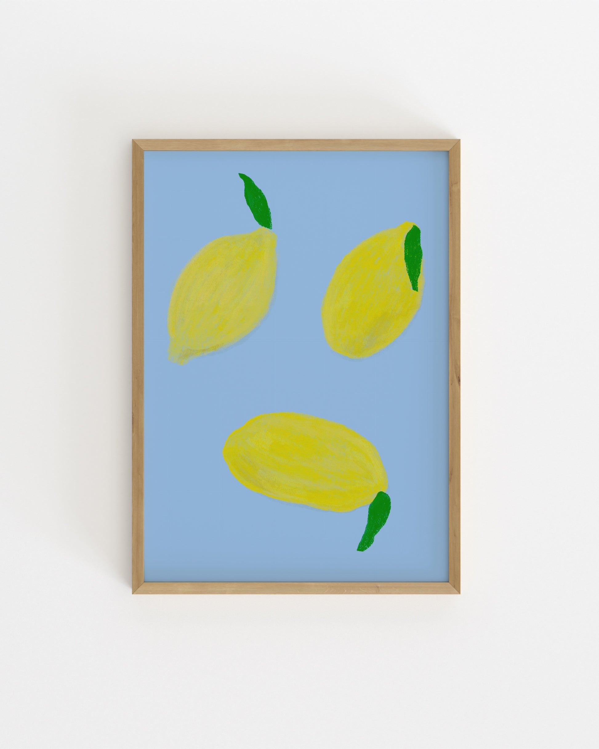 Lemon Illustration Printable Wall Art | Digital Download printable wall art by Paperhus