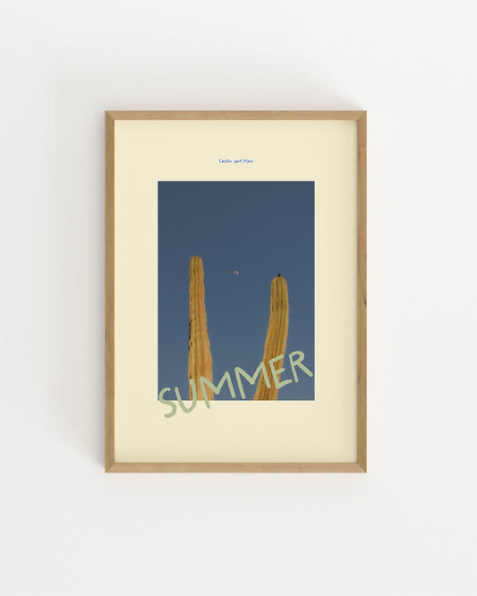 Cactus Photography Printable Wall Art | Digital Download printable wall art by Paperhus