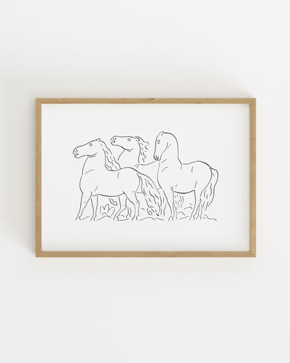 Vintage Printable Wall Art | Digital Download printable wall art by Paperhus