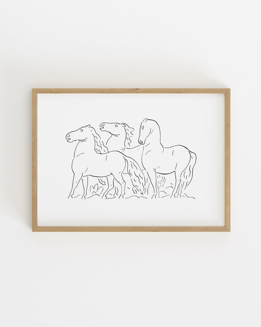 Vintage Printable Wall Art | Digital Download printable wall art by Paperhus