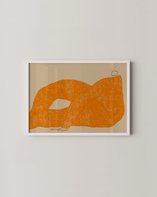 Reclining Form Print- Wall Art -Paperhus- Printable wall art - Instant downloads - DIY home decor -Paperhus