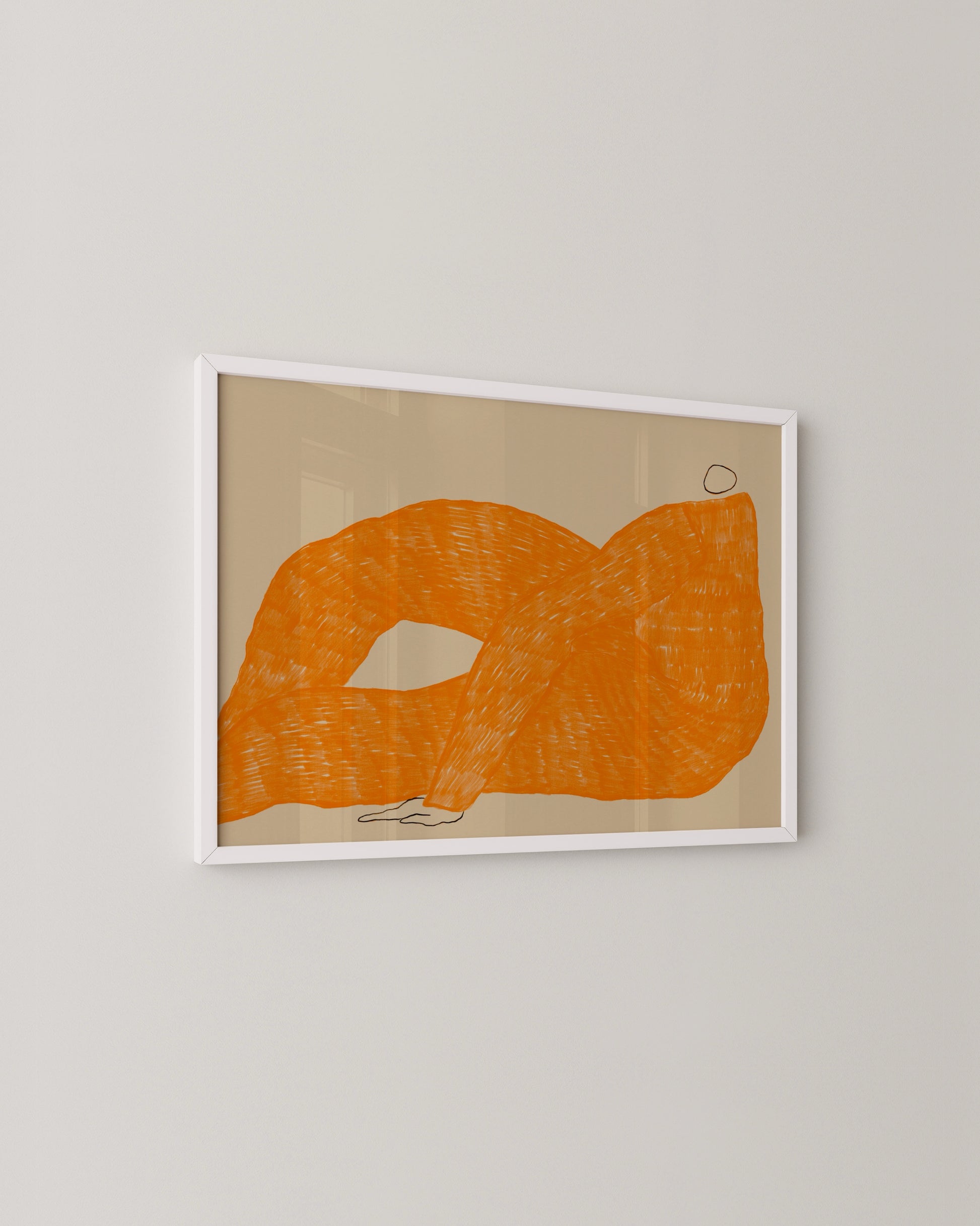 Reclining Form Print- Wall Art -Paperhus- Printable wall art - Instant downloads - DIY home decor -Paperhus