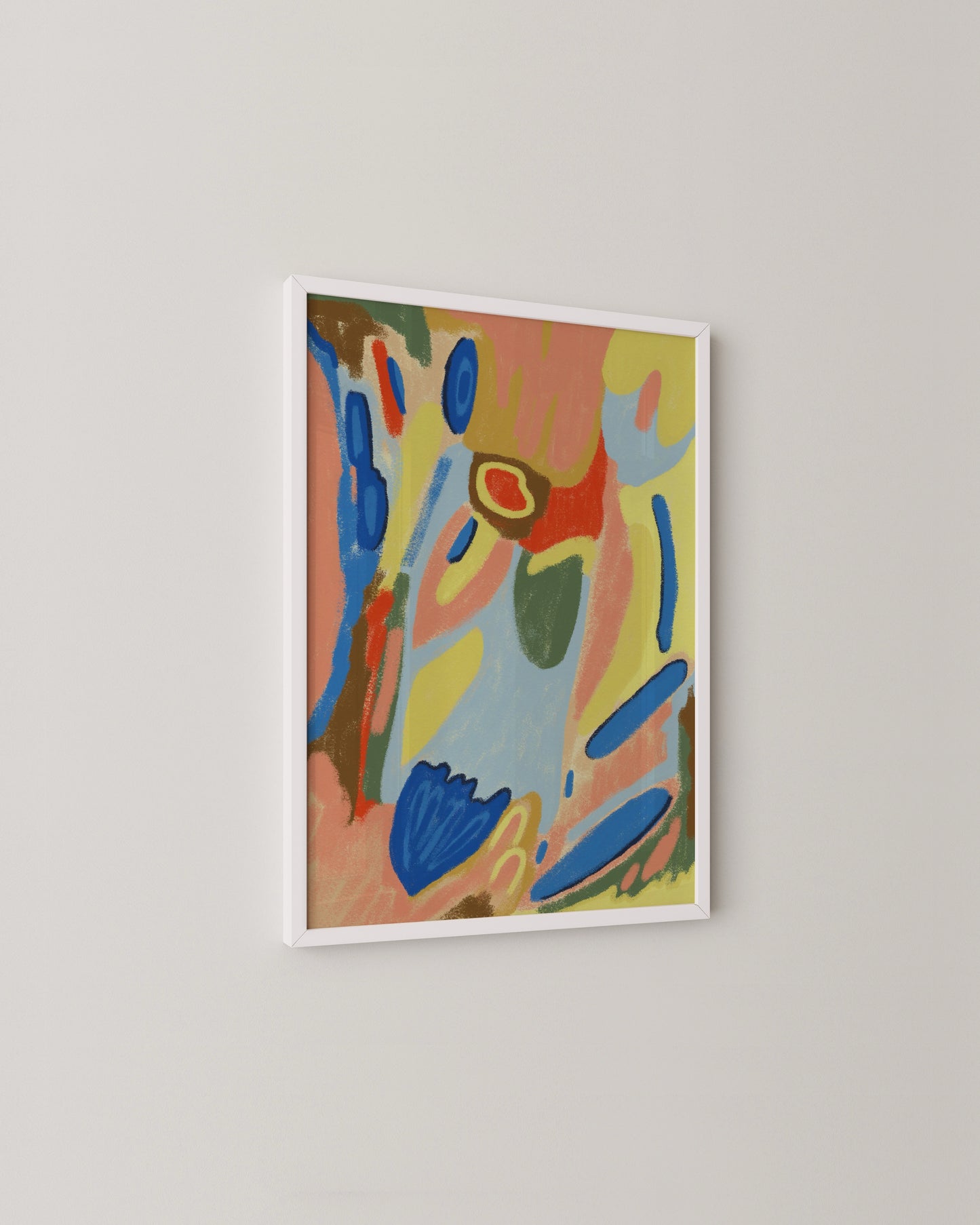 Colourful Pop Print | Eclectic Abstract Art