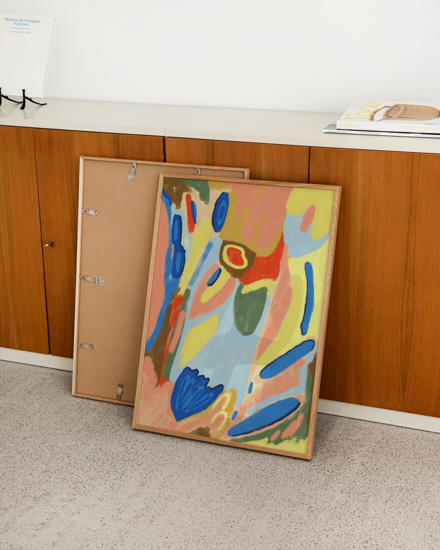 Colourful Pop Print | Eclectic Abstract Art