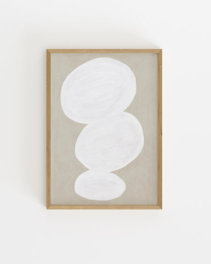 Neutral Abstract Printable Wall Art | Digital Download printable wall art by Paperhus