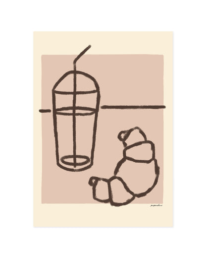 The Tabletop. Iced Latte