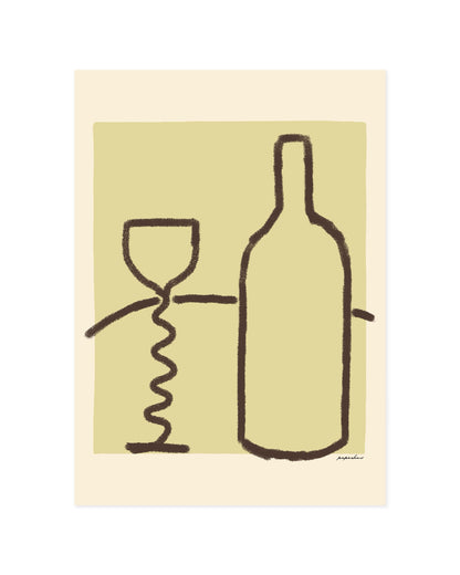 The Tabletop. Wine For one