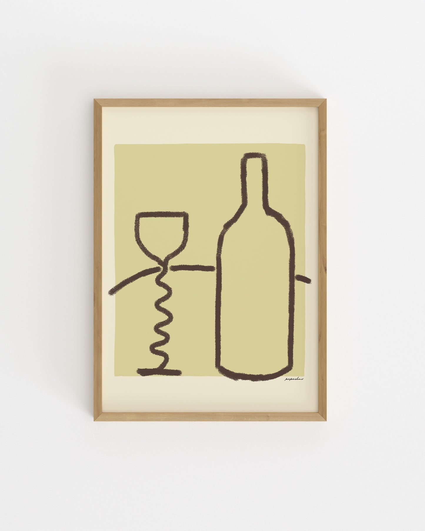 The Tabletop. Wine For one
