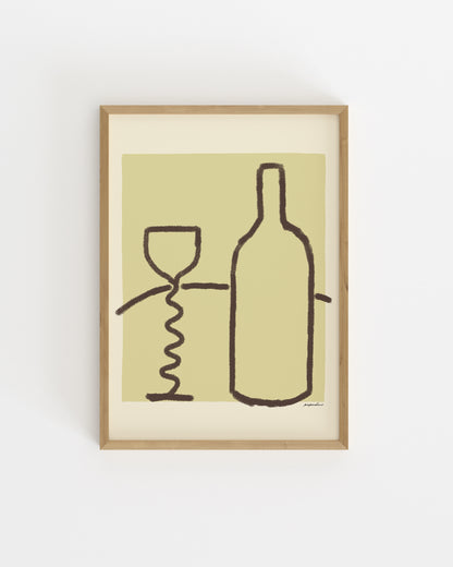 The Tabletop. Wine For one