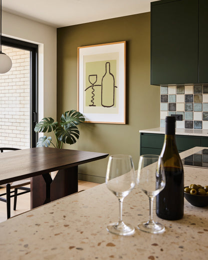 The Tabletop. Wine For one