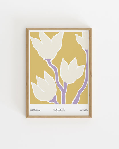 Floraison Botanical Print | Digital Download printable wall art by Paperhus