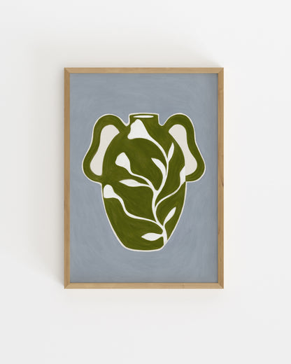 Botanical Vase Printable Wall Art | Digital Download printable wall art by Paperhus