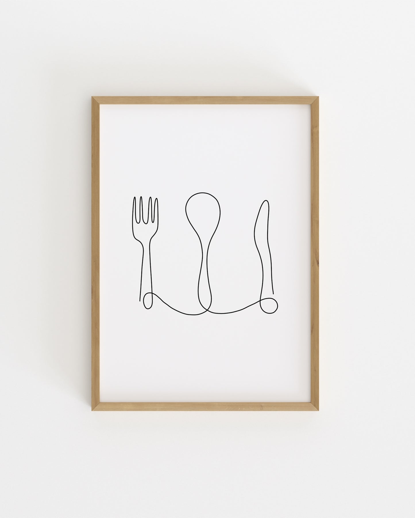 Knife & Fork Printable Wall Art | Digital Download printable wall art by Paperhus