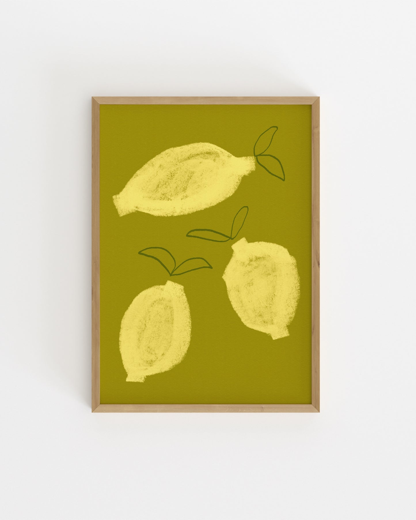 Lemon Illustration Printable Wall Art | Digital Download printable wall art by Paperhus