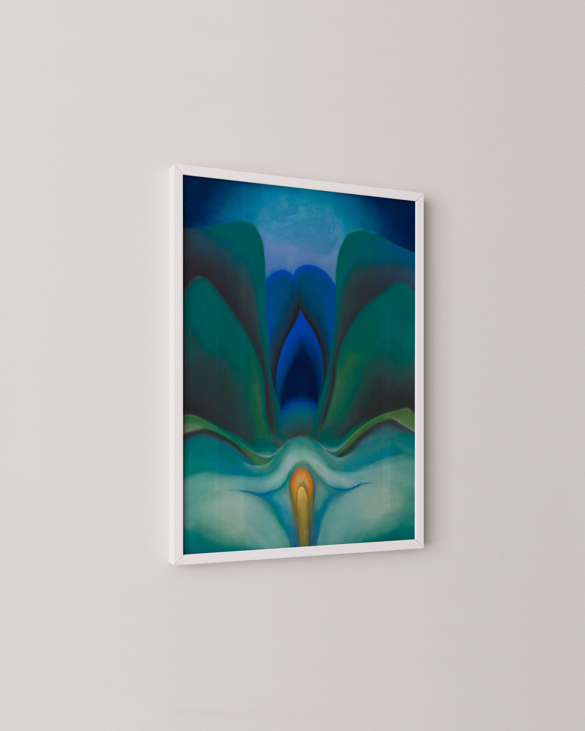 Blue Flower Print- Wall Art -Paperhus- Printable wall art - Instant downloads - DIY home decor -Paperhus