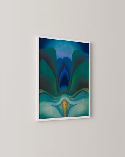 Blue Flower Print- Wall Art -Paperhus- Printable wall art - Instant downloads - DIY home decor -Paperhus