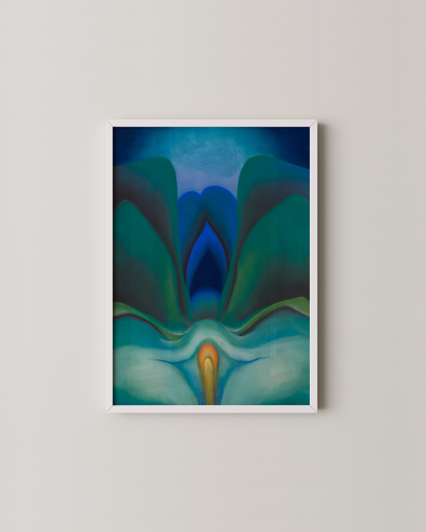 Blue Flower Print- Wall Art -Paperhus- Printable wall art - Instant downloads - DIY home decor -Paperhus