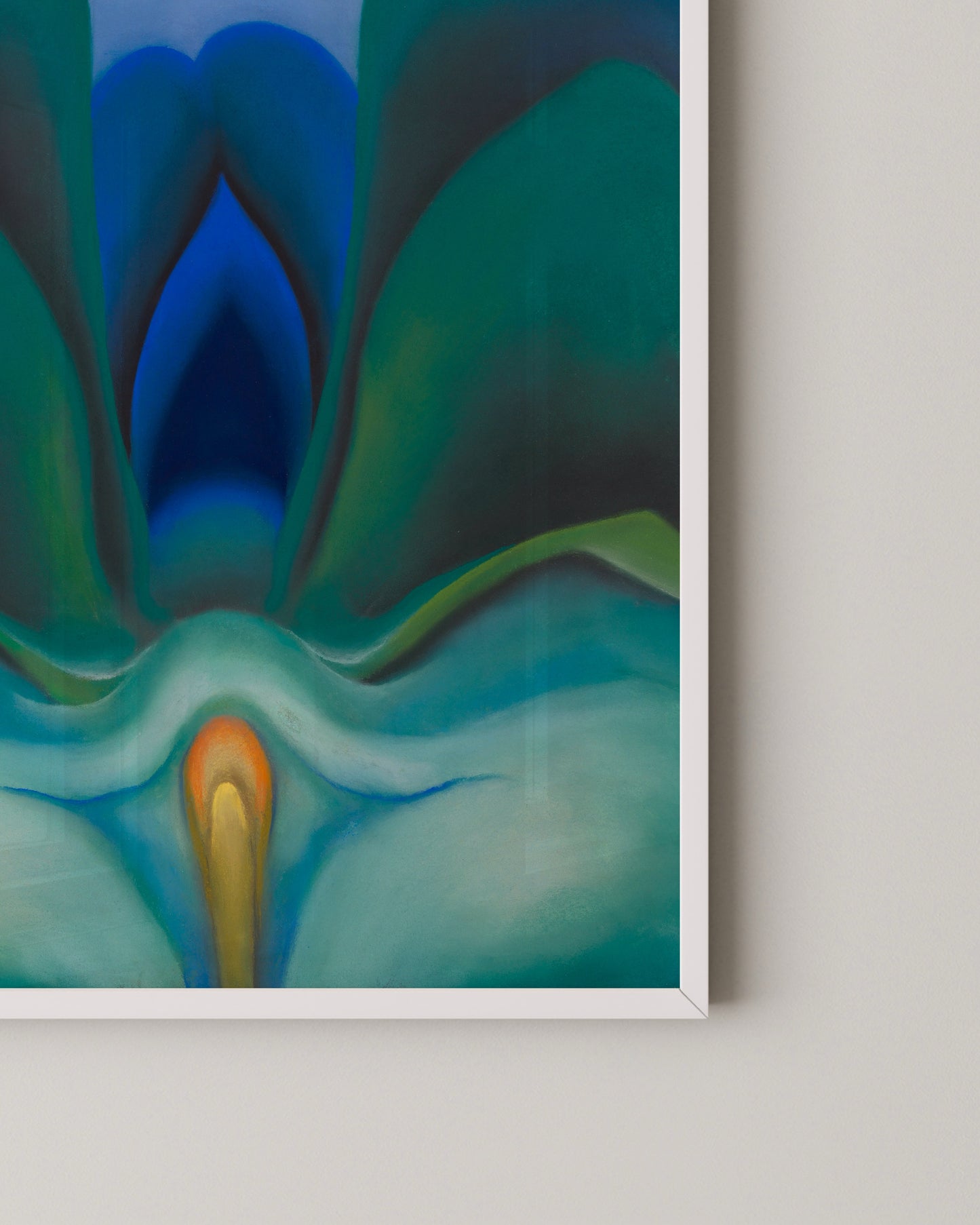 Blue Flower Print- Wall Art -Paperhus- Printable wall art - Instant downloads - DIY home decor -Paperhus