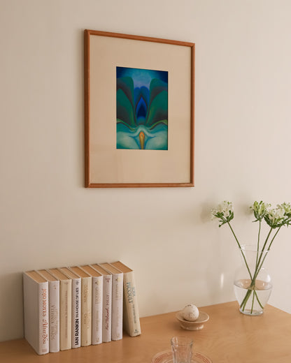 Blue Flower Print- Wall Art -Paperhus- Printable wall art - Instant downloads - DIY home decor -Paperhus