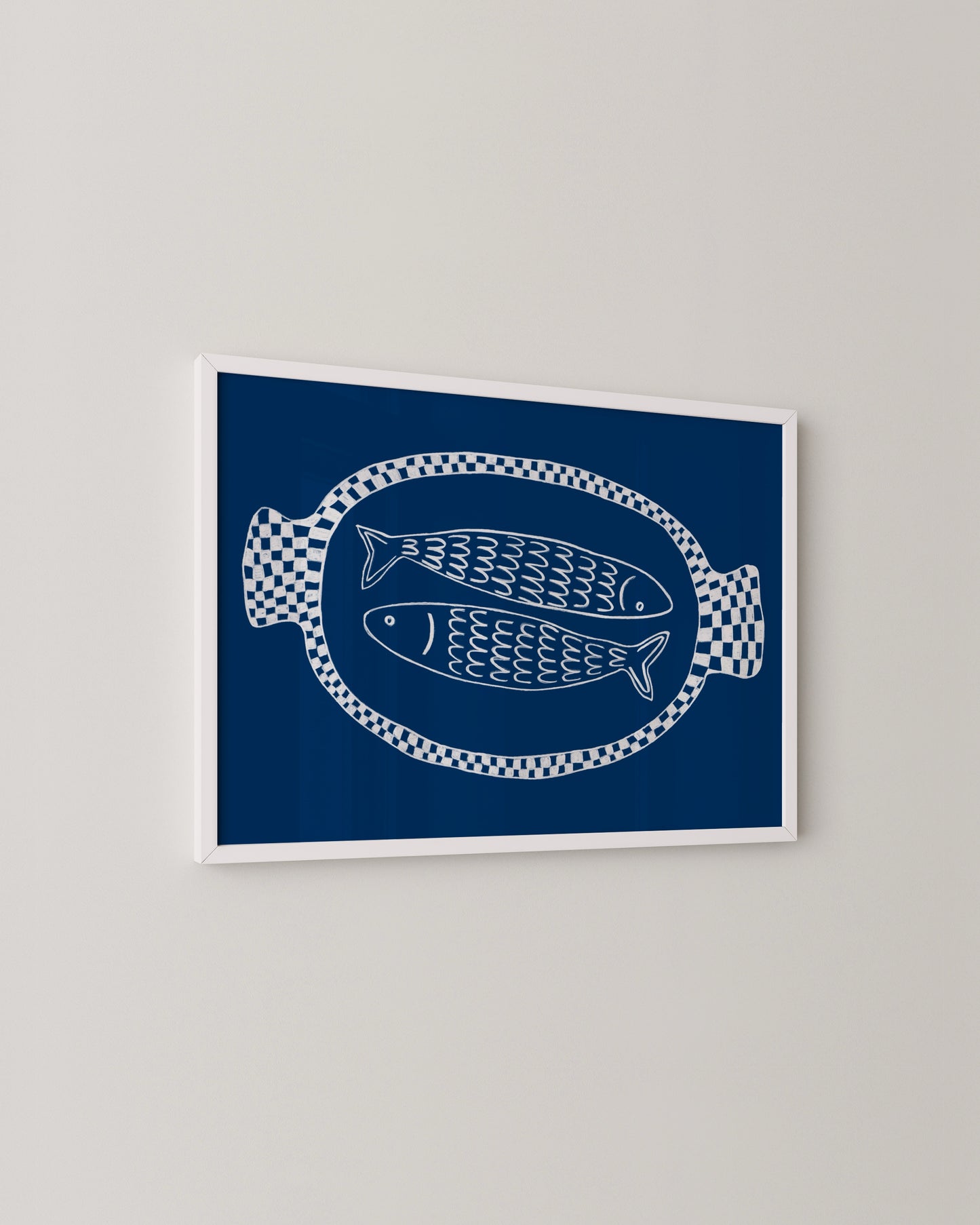 Fish Platter Print- Wall Art -Paperhus- Printable wall art - Instant downloads - DIY home decor -Paperhus