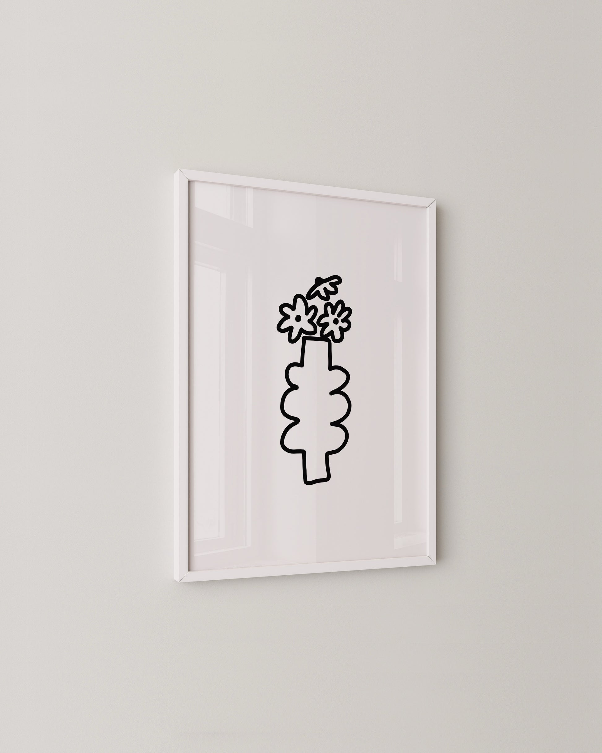 Vase Line Print- Wall Art -Paperhus- Printable wall art - Instant downloads - DIY home decor -Paperhus