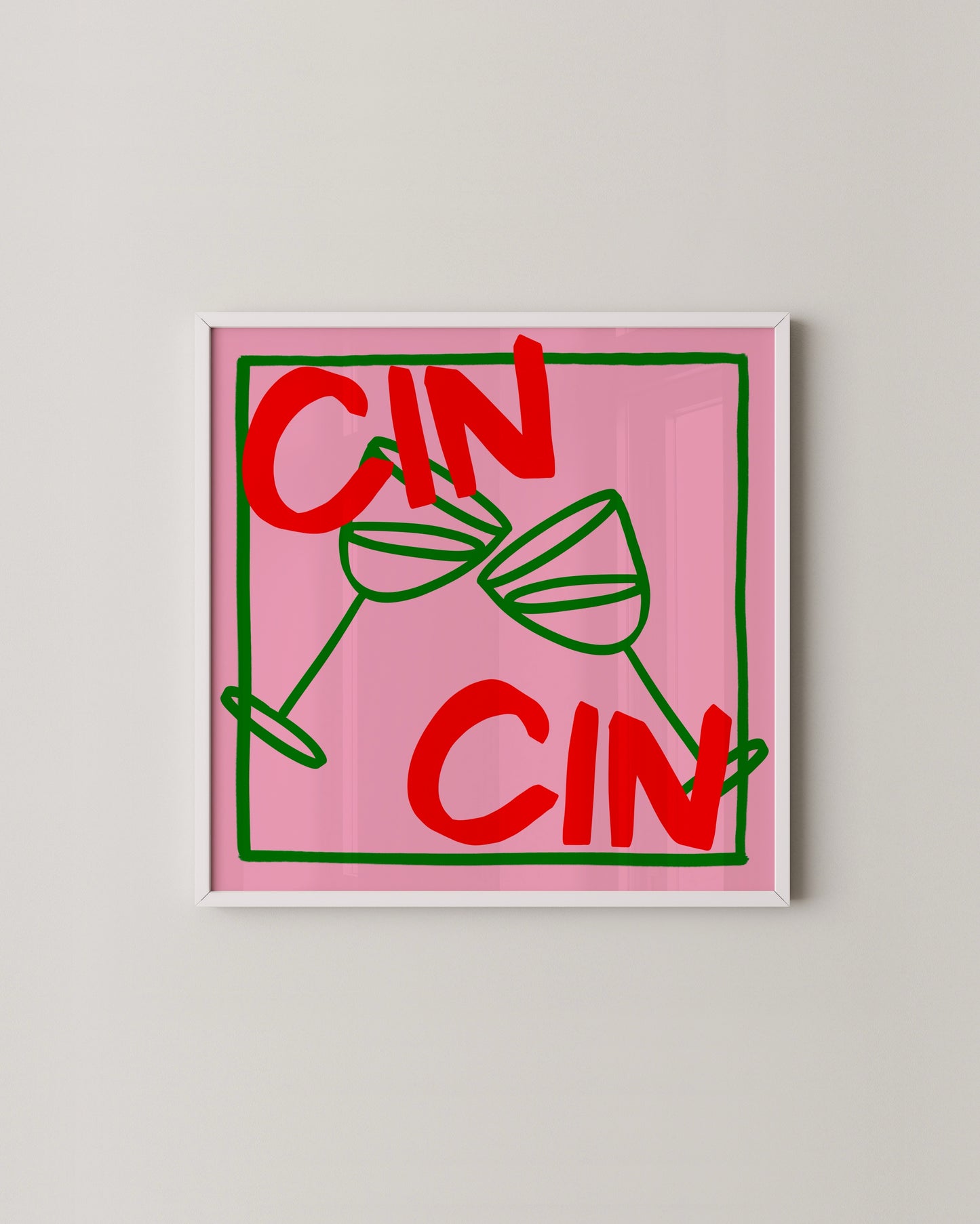 Cin Cin Print- Wall Art -Paperhus- Printable wall art - Instant downloads - DIY home decor -Paperhus