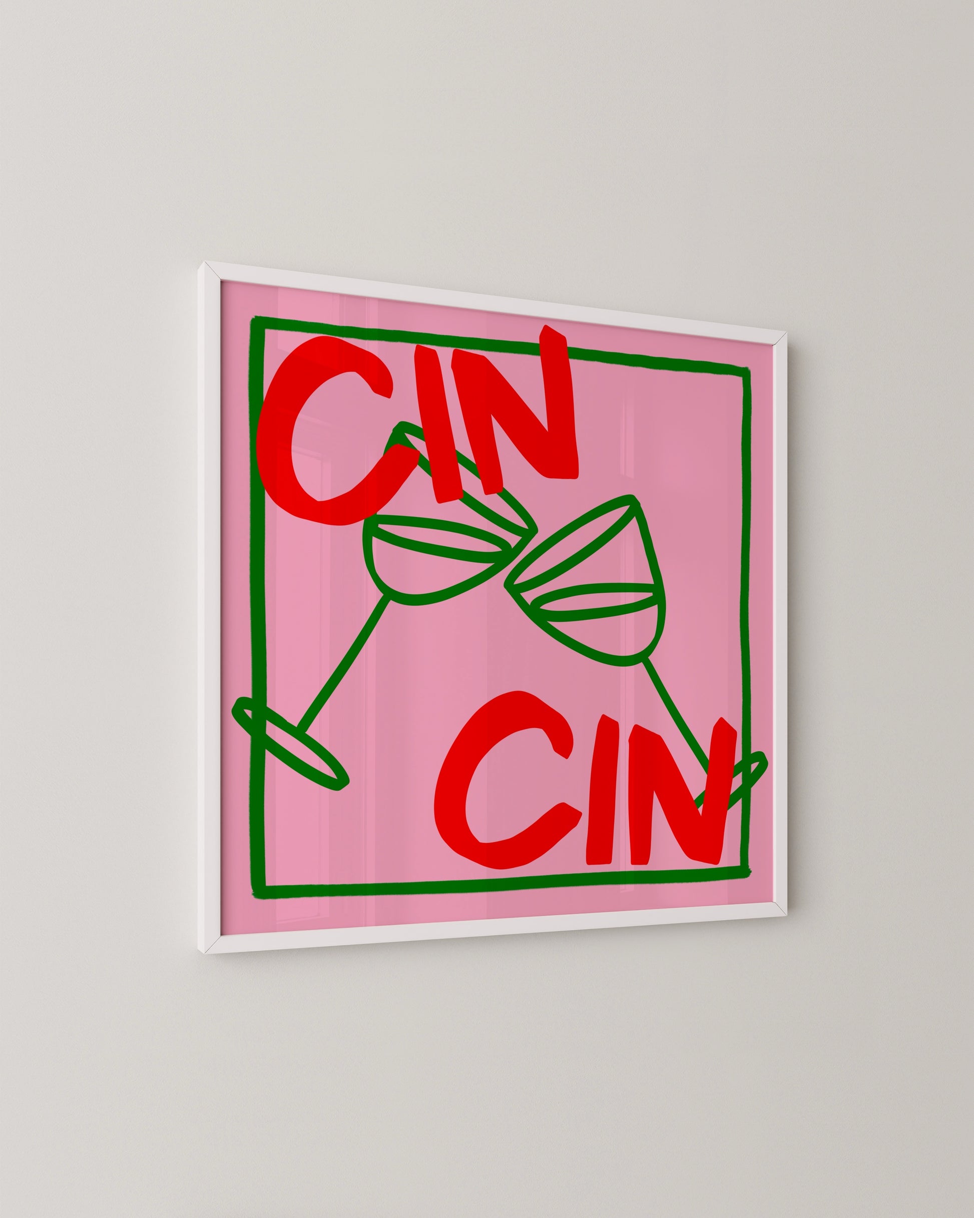 Cin Cin Print- Wall Art -Paperhus- Printable wall art - Instant downloads - DIY home decor -Paperhus