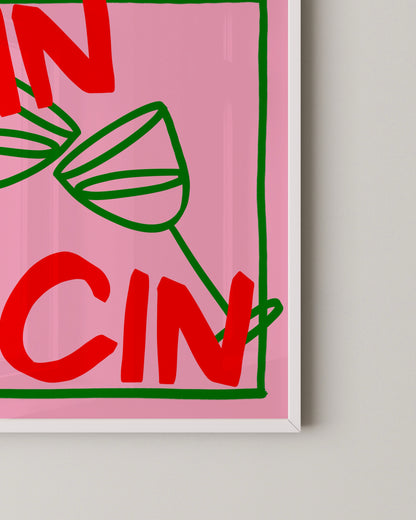 Cin Cin Print- Wall Art -Paperhus- Printable wall art - Instant downloads - DIY home decor -Paperhus