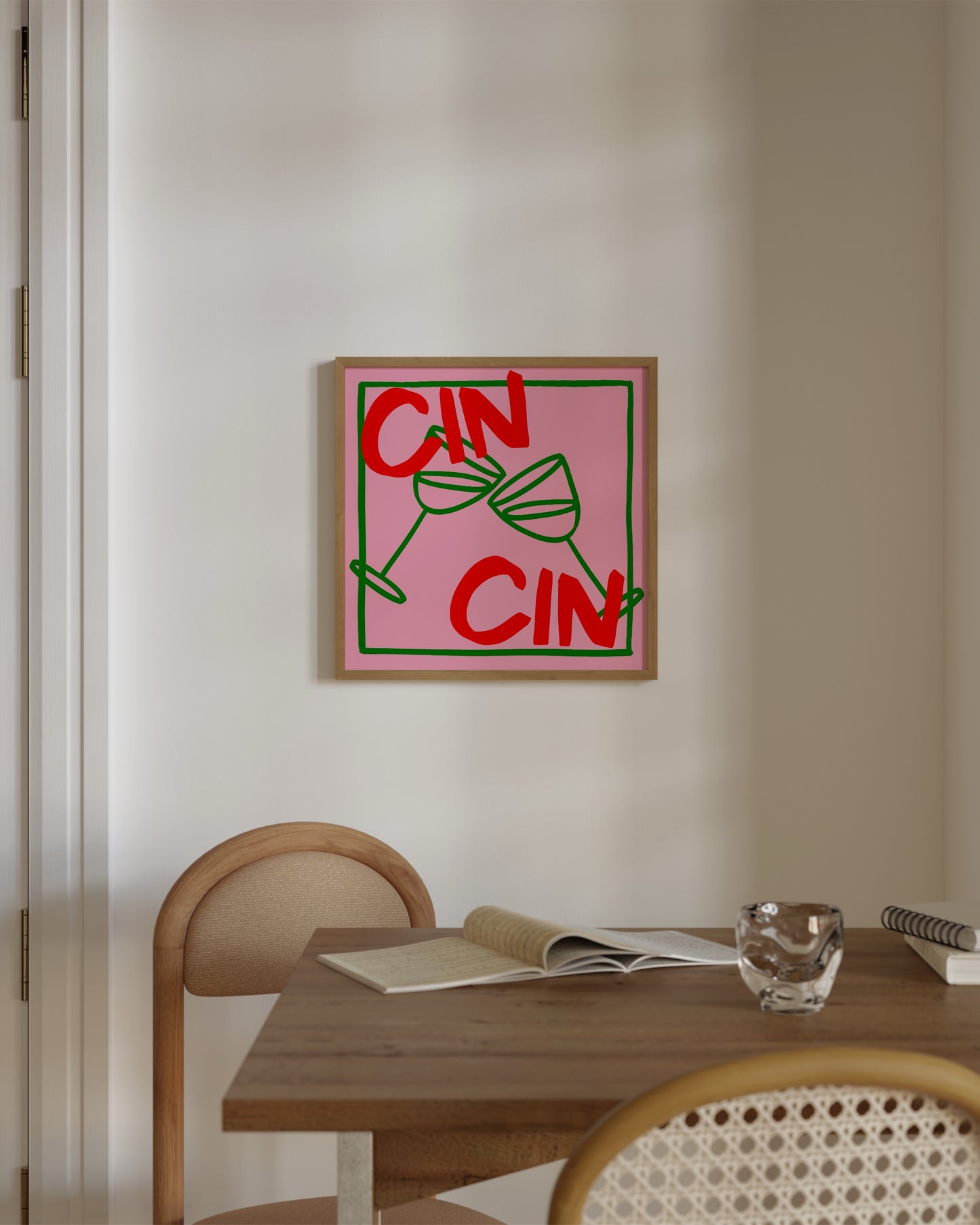 Cin Cin Print- Wall Art -Paperhus- Printable wall art - Instant downloads - DIY home decor -Paperhus