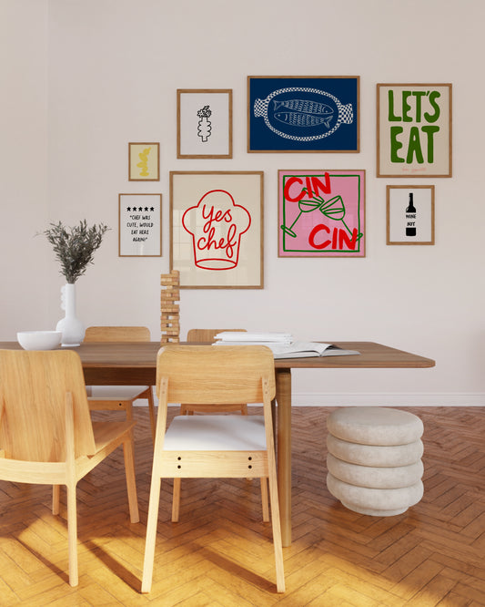 Quirky Kitchen- Wall Art -Paperhus- Printable wall art - Instant downloads - DIY home decor -Paperhus