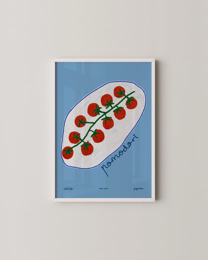 Pomodori Print | Tomato Still Life Art