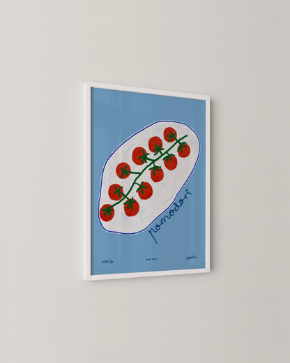 Pomodori Print | Tomato Still Life Art
