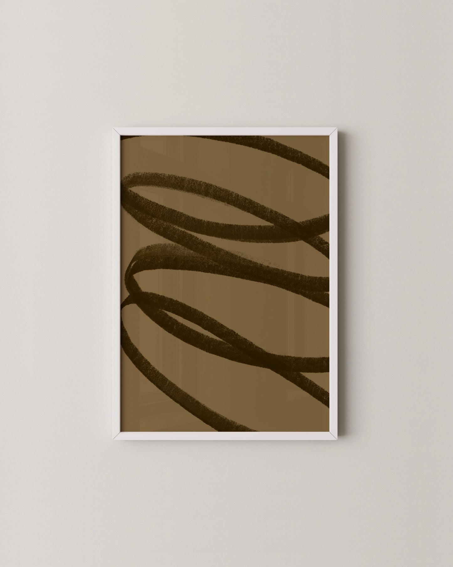 Espresso Loop Print- Wall Art -Paperhus- Printable wall art - Instant downloads - DIY home decor -Paperhus
