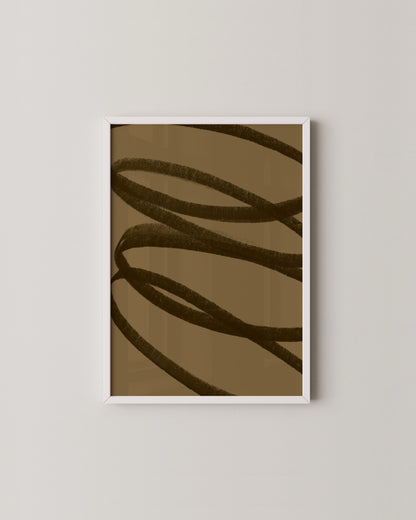 Espresso Loop Print- Wall Art -Paperhus- Printable wall art - Instant downloads - DIY home decor -Paperhus