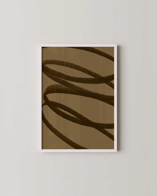 Espresso Loop Print- Wall Art -Paperhus- Printable wall art - Instant downloads - DIY home decor -Paperhus