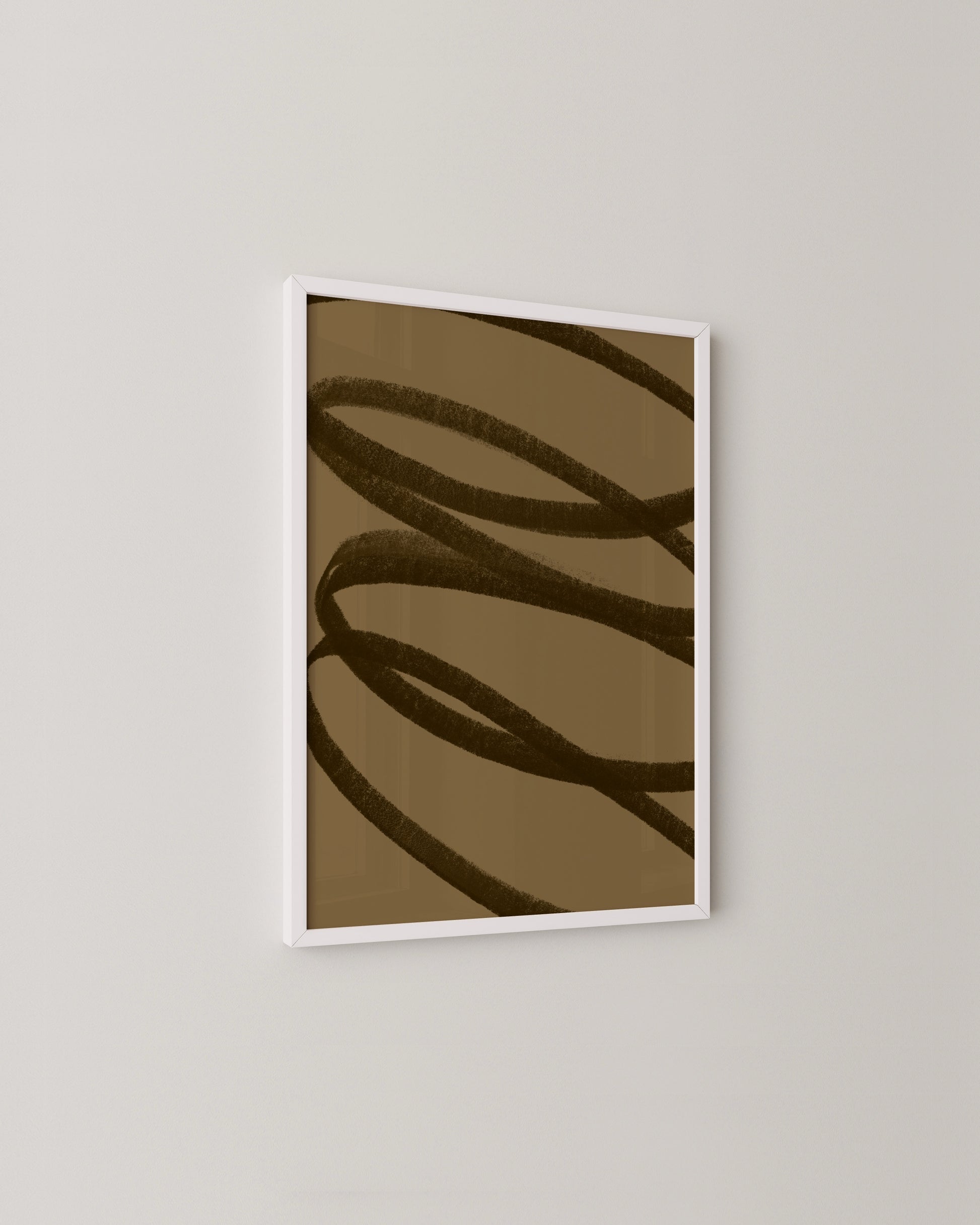 Espresso Loop Print- Wall Art -Paperhus- Printable wall art - Instant downloads - DIY home decor -Paperhus