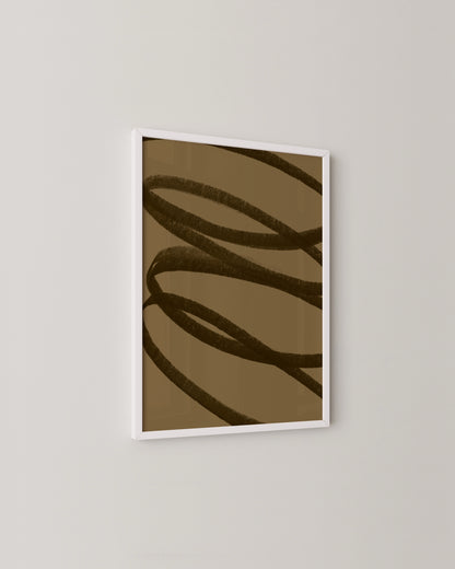 Espresso Loop Print- Wall Art -Paperhus- Printable wall art - Instant downloads - DIY home decor -Paperhus