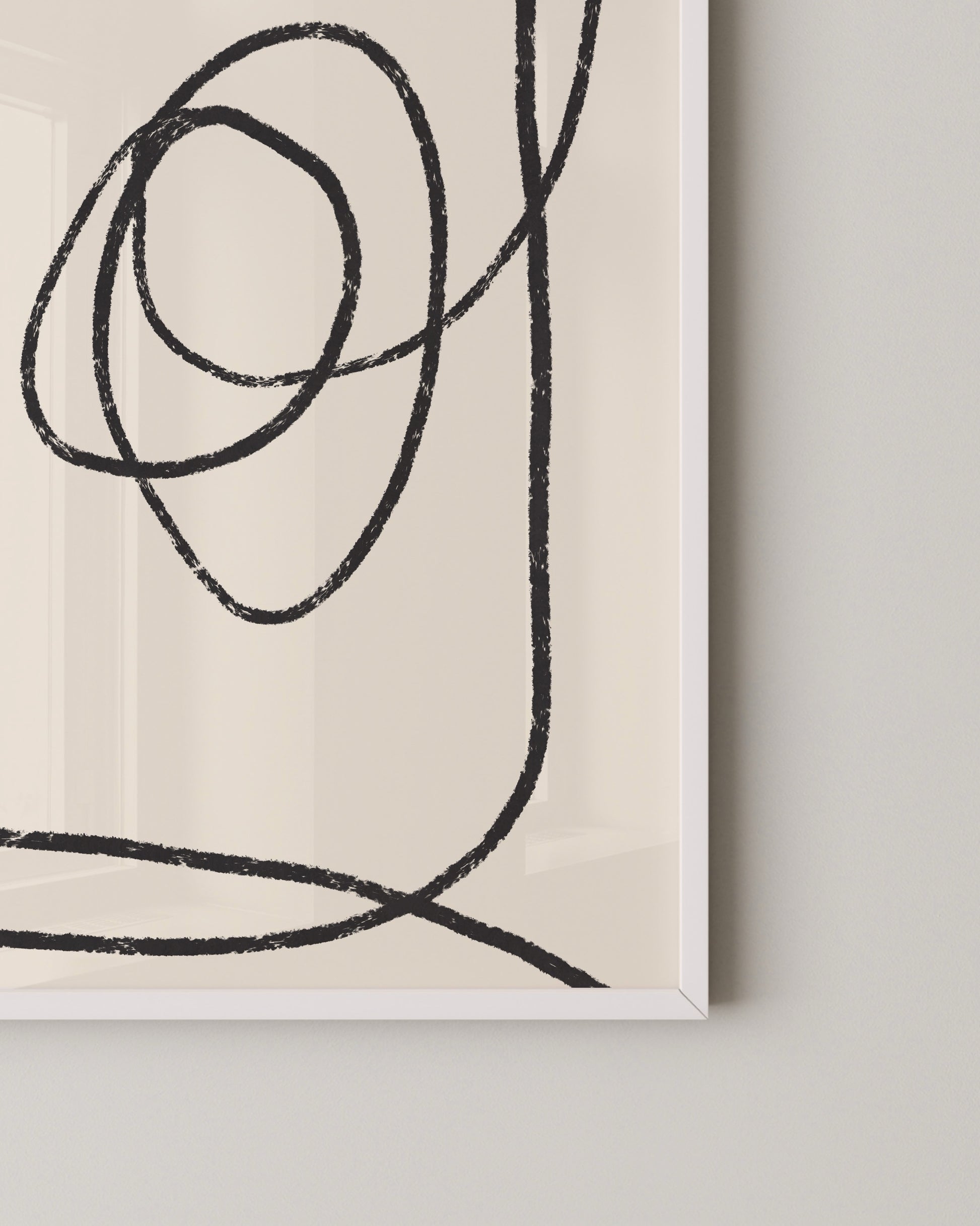 Scribble Line Print- Wall Art -Paperhus- Printable wall art - Instant downloads - DIY home decor -Paperhus