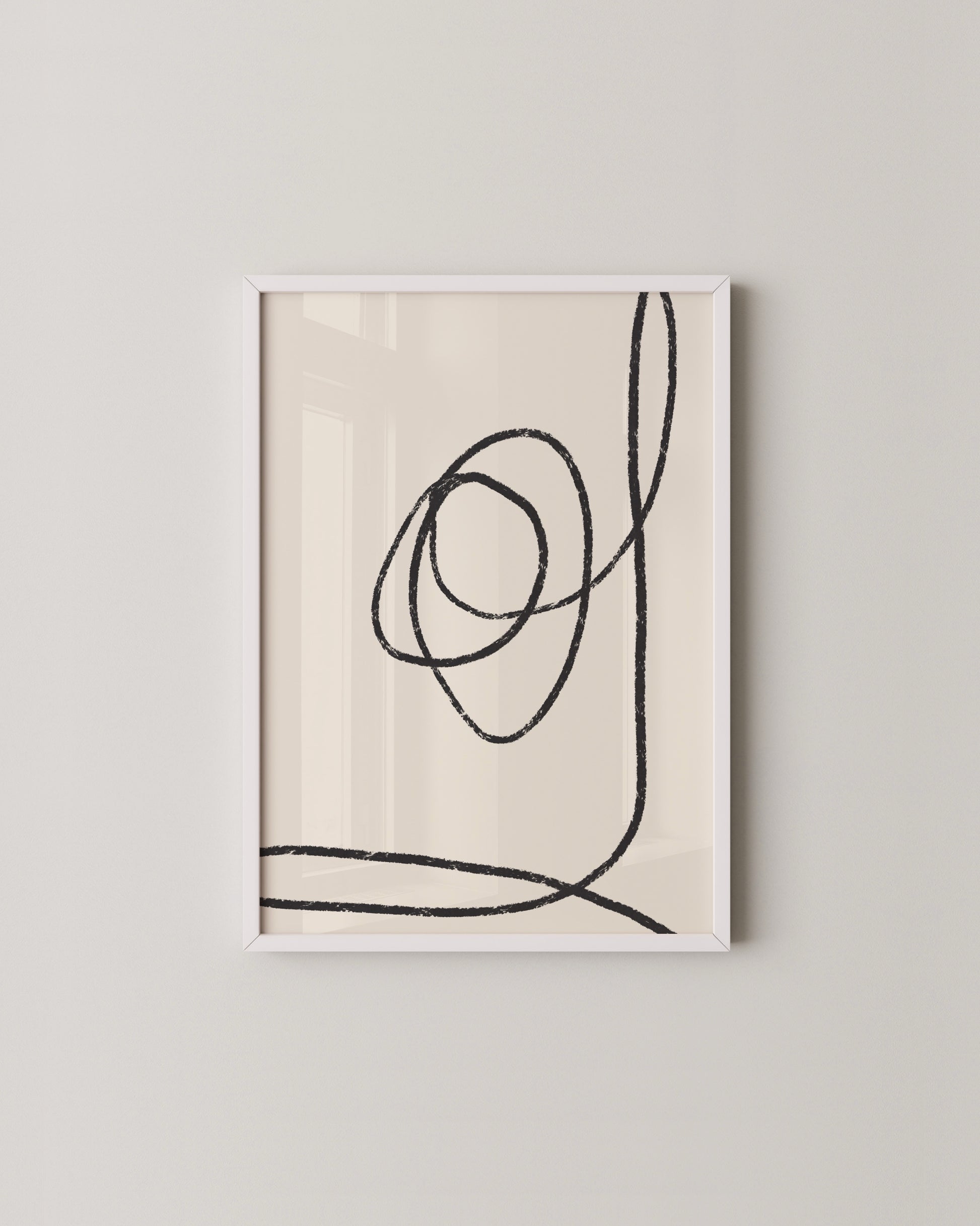Scribble Line Print- Wall Art -Paperhus- Printable wall art - Instant downloads - DIY home decor -Paperhus