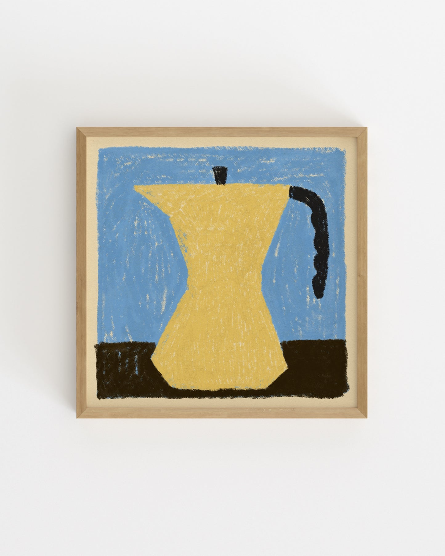 Square Edit. Moka Pot printable wall art by Paperhus