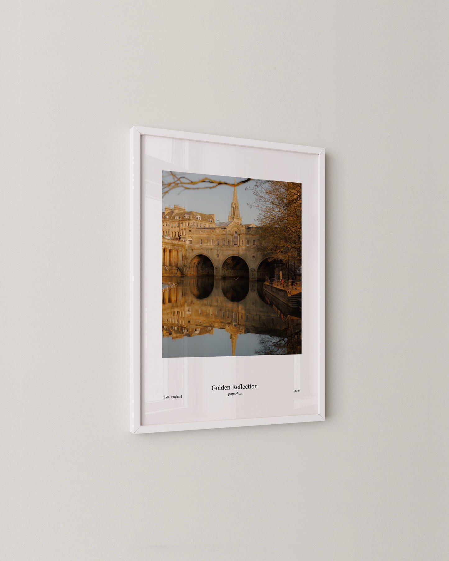 Golden Reflection | Bath England Photography Print