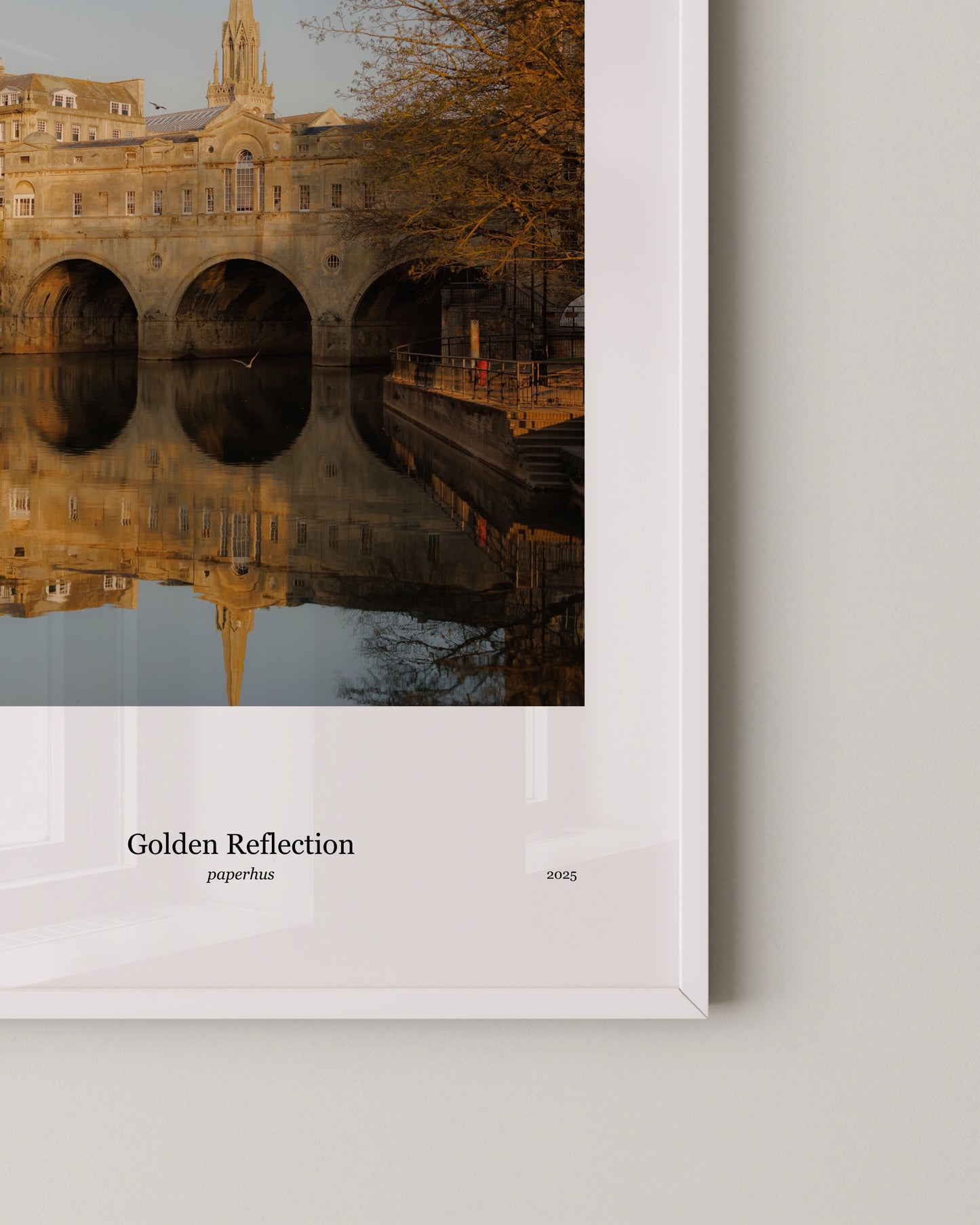 Golden Reflection | Bath England Photography Print