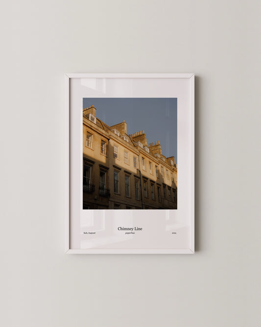 Chimney Line | Bath Architecture Photography Print