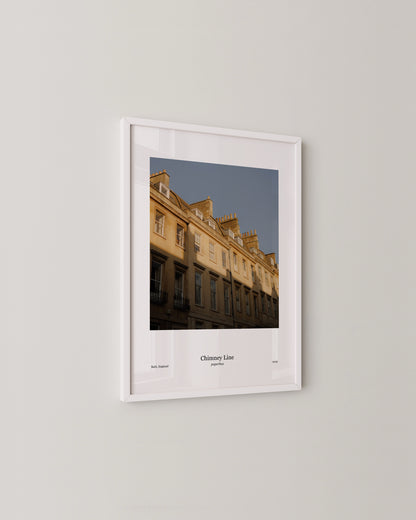 Chimney Line | Bath Architecture Photography Print