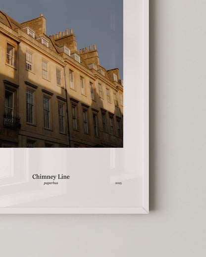 Chimney Line | Bath Architecture Photography Print